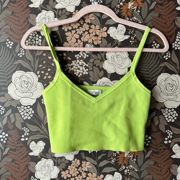 LAPOINTE Green Cropped Tank size medium - Picture 5 of 9